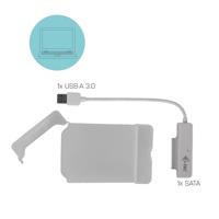 I-tec MYSAFEU314 HDD-/SSD-behuizing 2.5 Wit storage drive enclosure - thumbnail