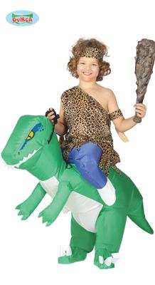 Opblaasbaar Dinosaurus Kostuum Kind