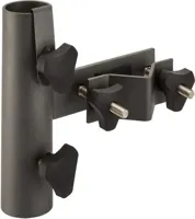 Platinum Sun & Shade balkonklem verticale ronde reling - thumbnail