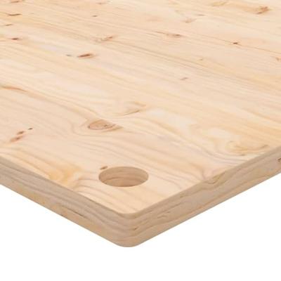 Bureaublad 100x50x2,5 cm massief grenenhout