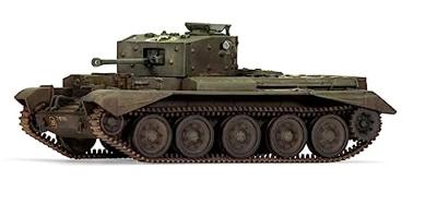 Airfix-modelset - A02338 Cromwell Mk.IV Cruiser Tankmodelbouwset - Plastic tankmodellen voor volwassenen en kinderen vanaf 8 jaar, set inclusief sprues en stickers - Schaalmodel 1:76