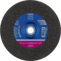 PFERD TOOLS EH 230-3,2 ZIRKON SG CAST 69120642 Doorslijpschijf gebogen 230 mm 25 stuk(s) Grijs/grauw sferoïdisch gietijzer - thumbnail