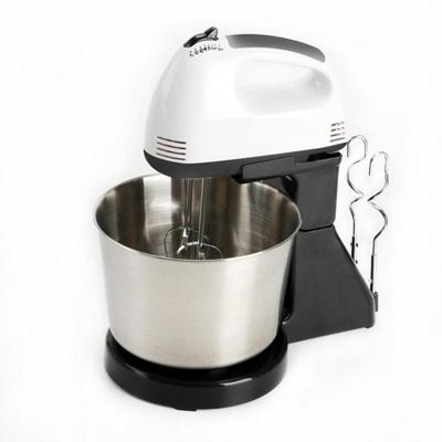 Draagbare blender elektrische deeg cake mixer ei Whisk bakken zweepslagen Cream machine (zwart)