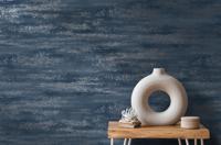 Dutch Wallcoverings Xanadu - Niebla Navy - thumbnail