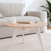 Tafelblad rond 70x1,5 cm massief beukenhout - thumbnail