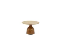 June coffee tafel caramel keramiek rond teak dia. 60 cm 4SO - 4so - thumbnail