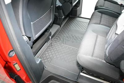 Rubbermatten passend voor Mercedes V-Klasse (W447) / (E-)Vito (W447) / EQV300 2014+ 603352