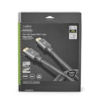 Nedis CVTB35000GY30 HDMI kabel 3 m HDMI Type A (Standaard) Zwart - thumbnail