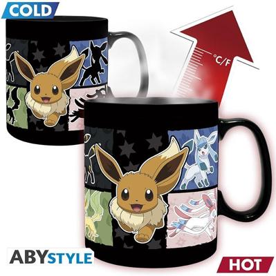 Pokemon Heat Change Mug - Eevee Pokemon Heat Change Mug - Eevee