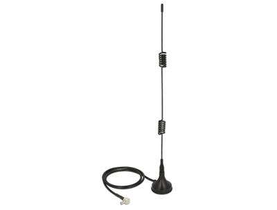DeLOCK 12480 Omni-directionele antenne TS-9 3dBi netwerkantenne (3 dBi, 0,698-2,7, 50 Ω, 360°, Omni-directionele antenne, TS-9) DeLOCK 12480 Omni-directionele antenne TS-9 3dBi netwerkantenne (3 dBi, 0,698-2,7, 50 Ω, 360°, Omni-directionele antenne, TS-9)