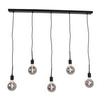 Urban Interiors HanglampBulby 5-lichts Zwart - AI-CL-2200-5 - thumbnail