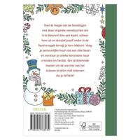 Wenskaarten om in te kleuren - Merry Christmas - thumbnail