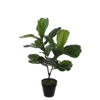 Kunstplant Ficus Lyrata 75cm - thumbnail