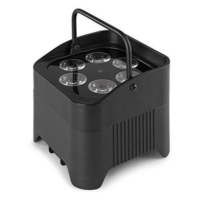 BeamZ BBP96S accu PAR spot 6 x 12 W WDMX - thumbnail