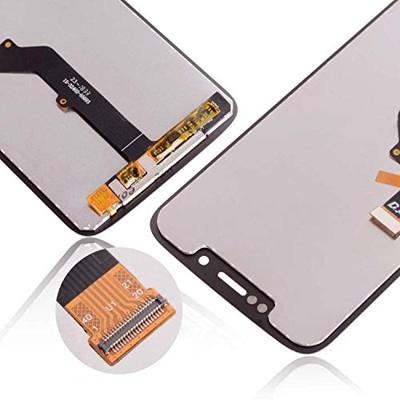 LCD-scherm en digitizer volledige montage voor Motorola Moto G7 Play (zwart)