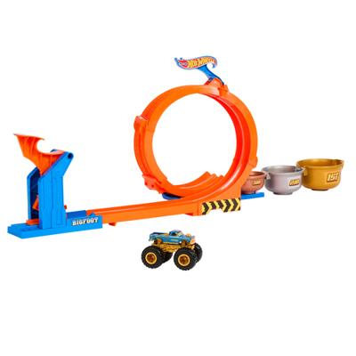 Hot Wheels Monster Trucks Loop and Flip Trophy Challenge