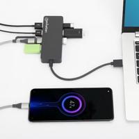 Manhattan 7-Port USB Hub A-stekker A-bus 5Gbit/s zwart - thumbnail