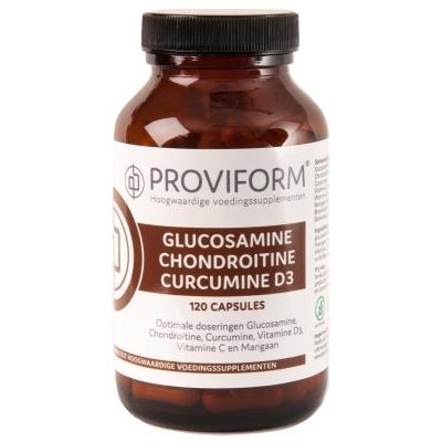 Proviform Glucosamine chondroitine curcuma D3 120 Capsules
