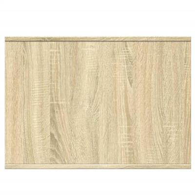 VidaXL Kattenbakkast 47x59x42 cm bewerkt hout sonoma eikenkleurig