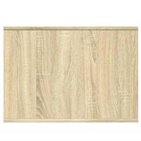 VidaXL Kattenbakkast 47x59x42 cm bewerkt hout sonoma eikenkleurig - thumbnail