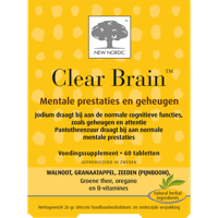 New Nordic Clear Brain Tabletten - thumbnail