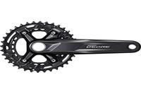 SHIMANO crankstel "deore fc-m4100" crankset shim.deore 36/26 teeth 170mm - thumbnail