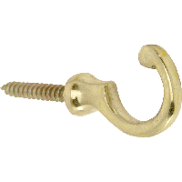 Schroefhaak met borst 31mm MGO - thumbnail