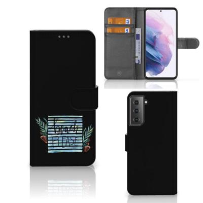 Samsung Galaxy S21 Plus Leuk Hoesje Boho Beach Samsung Galaxy S21 Plus Leuk Hoesje Boho Beach