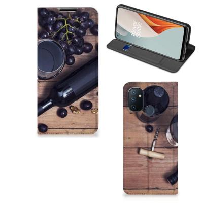 OnePlus Nord N100 | Flip Style Cover | Wijn OnePlus Nord N100 | Flip Style Cover | Wijn