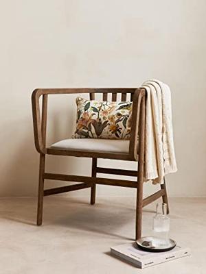 Essenza Essenza knitted Ajour plaid Antique white 130x170