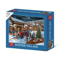 Winter Village Puzzel 1000 Stukjes - thumbnail