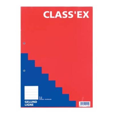 Class&apos;ex cursusblok, gelijnd, blok van 100 vel