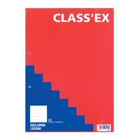 Class&apos;ex cursusblok, gelijnd, blok van 100 vel - thumbnail