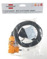 Brennenstuhl Adapterkabel FI IP44 2m zwart H07RN-F 3G1,5 - 1160370 - thumbnail