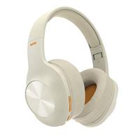 Hama Bluetooth hoofdtelefoon, over-ear headset (draadloze headset met 38 uur accu, opvouwbare oortelefoon met basversterking, geïntegreerde microfoon, draadloze headset) beige - thumbnail