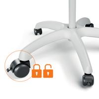 Nobo Premium Plus flipover, ft 70 x 100 cm, uit staal, magnetisch, mobiel - thumbnail