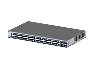 NETGEAR 48-poorts Gigabit Ethernet Smart Switch (GS748T): Managed, optioneel met 1 jaar Insight Cloud Management, met 2 1G SFP en 2 1G combo, desktop- of rekmontage