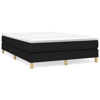 Bedframe zonder matras stof zwart 140x200 cm - thumbnail
