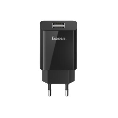 Hama USB-oplader 2-voudig 5V/10,5W Hama USB-oplader 2-voudig 5V/10,5W