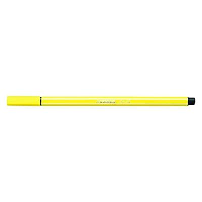 STABILO Pen 68 viltstift, citroengeel