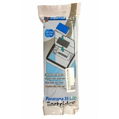 Superfish Panorama 35 Cartridge - Maandelijks voor Kristalhelder Aquariumwater