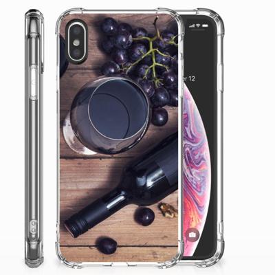 Apple iPhone X | Xs Beschermhoes Wijn Apple iPhone X | Xs Beschermhoes Wijn