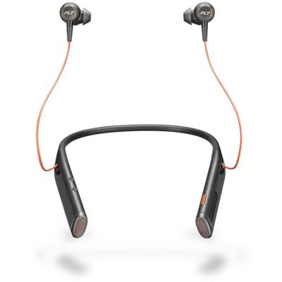 POLY Voyager 6200 UC Headset Draadloos In-ear, Neckband Kantoor/callcenter Bluetooth Zwart
