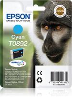 Epson inktpatroon Cyan T0892 DURABrite Ultra Ink - [C13T08924021] - thumbnail