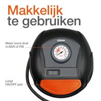 Osram Automotive OTI200 Compressor Analoge Manometer, Snoeropbergruimte / opname, Overbelastingsbeveiliging - thumbnail