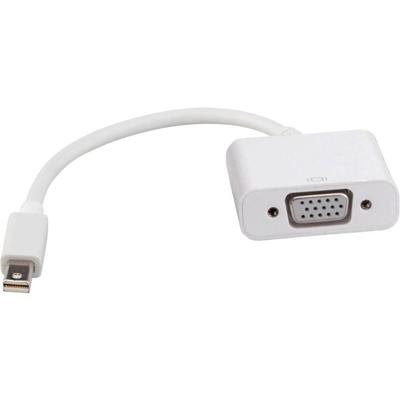 ROLINE Mini DisplayPort-VGA Adapter, v1.2, Mini DP Male - VGA Female ROLINE Mini DisplayPort-VGA Adapter, v1.2, Mini DP Male - VGA Female