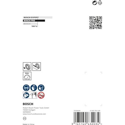 Bosch Accessoires Schijfborstel 80 mm, 0,2 mm, 4 mm, 4500 U/ min 1st - 2608622123