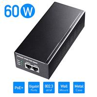 Cudy POE300 60W PoE + /PoE Gigabit injector, voeding tot 60W, RJ-45 afgeschermd bij 10/100/1000 Mbps, IEEE 802.3af / 802.3at, compact en zuinig - thumbnail