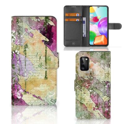 Hoesje Samsung Galaxy A41 Letter Painting