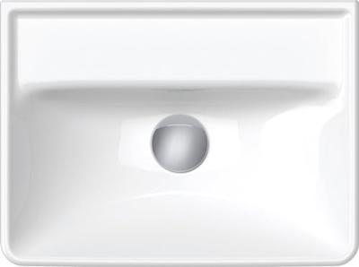 Fontein Duravit D-Neo Inbouw Met Kraanvlak Zonder Kraangat 45 cm Hoogglans Wit Duravit